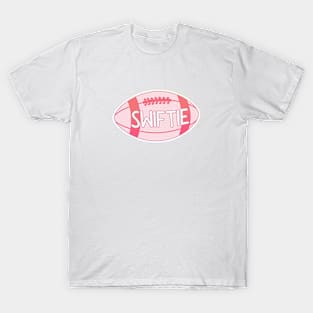 Red Swiftie Football T-Shirt